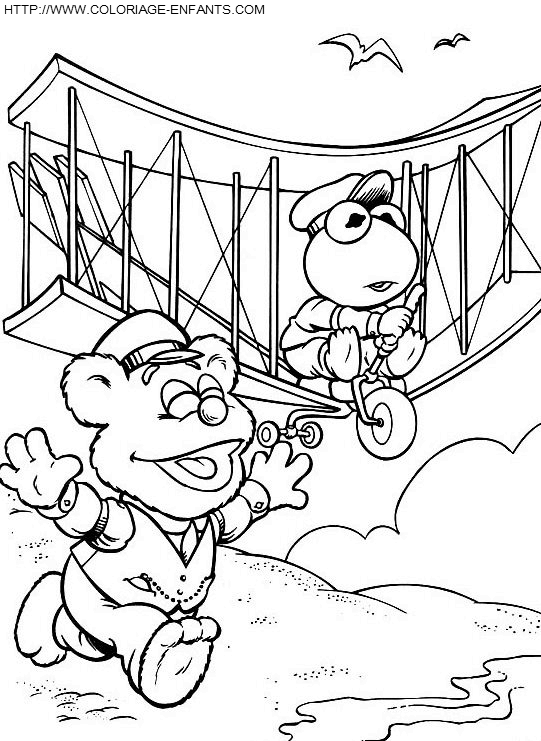 dibujo Baby Muppets
