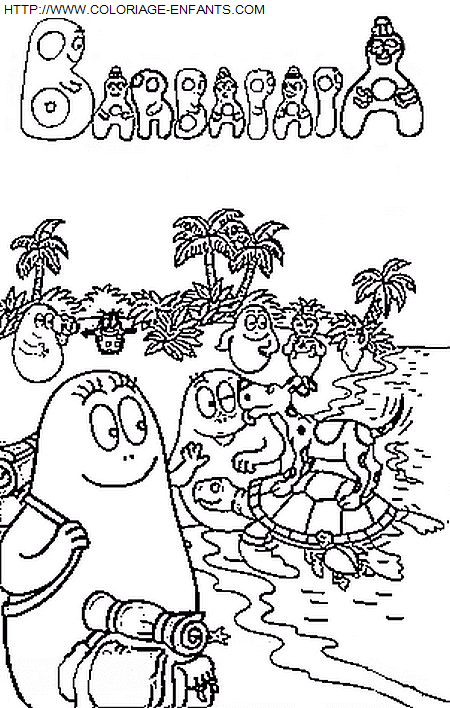 dibujo Barbapapa