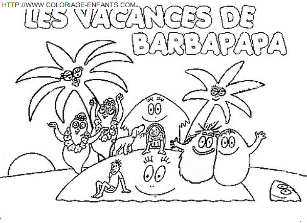 dibujo Barbapapa