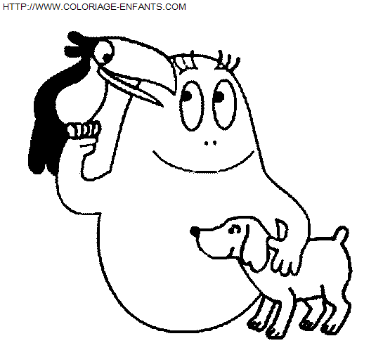 dibujo Barbapapa