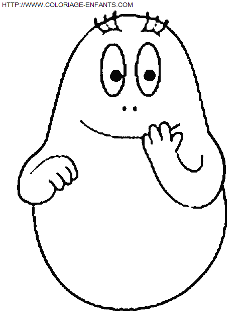 dibujo Barbapapa