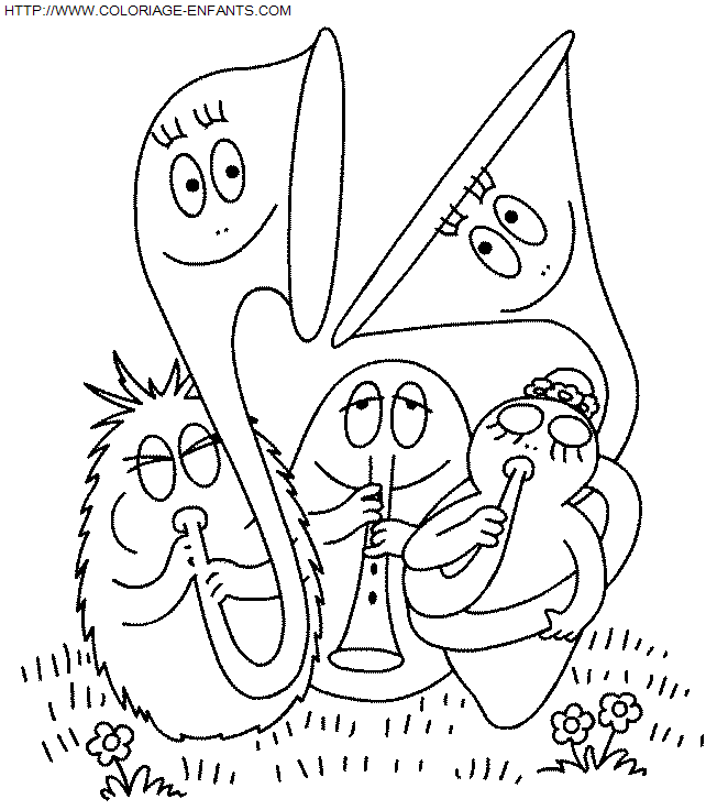 dibujo Barbapapa