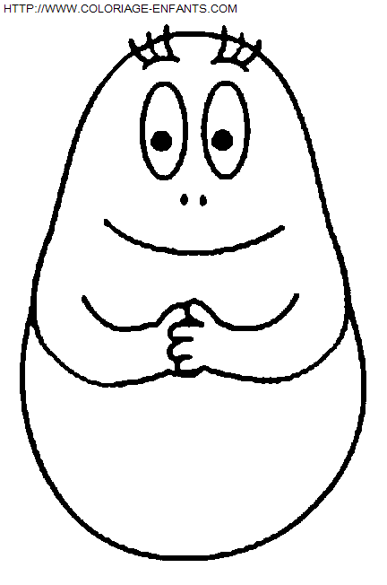 dibujo Barbapapa