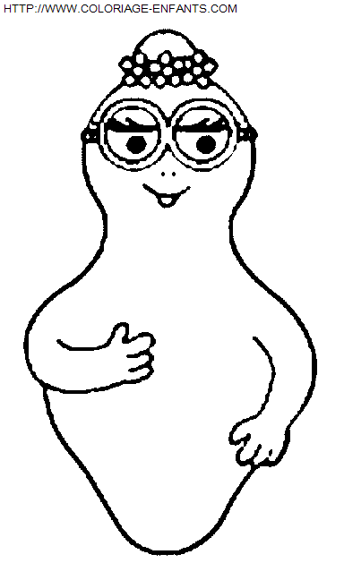 dibujo Barbapapa