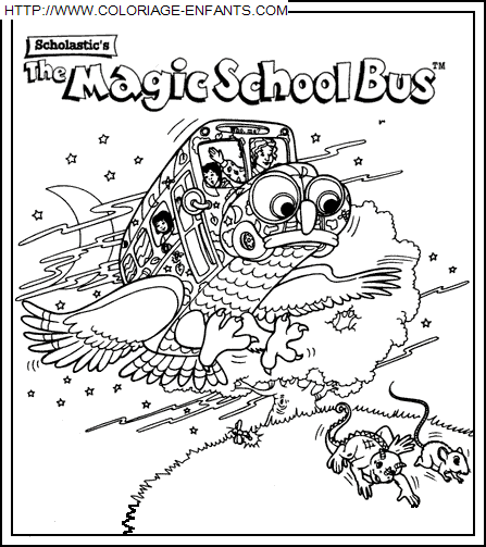 dibujo Autobus Magico
