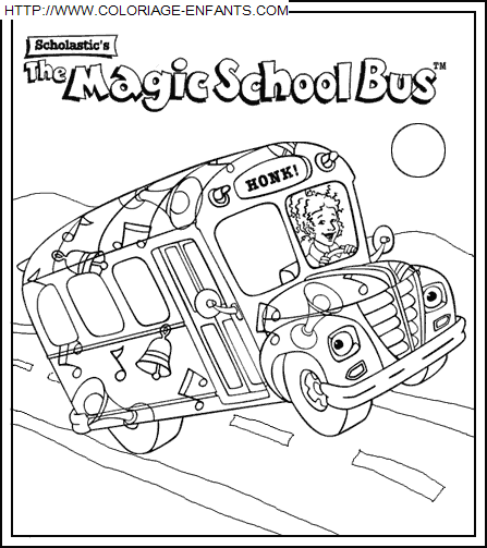 dibujo Autobus Magico