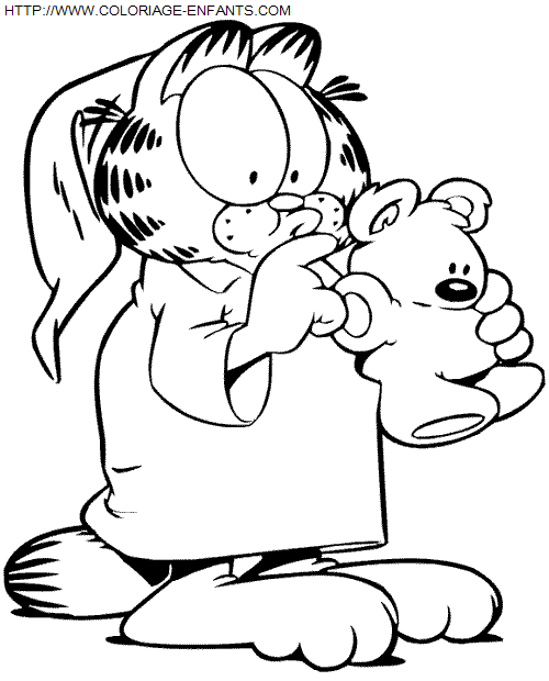 dibujo Garfield