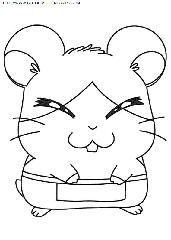 dibujo Hamtaro