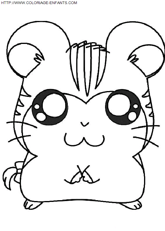 dibujo Hamtaro