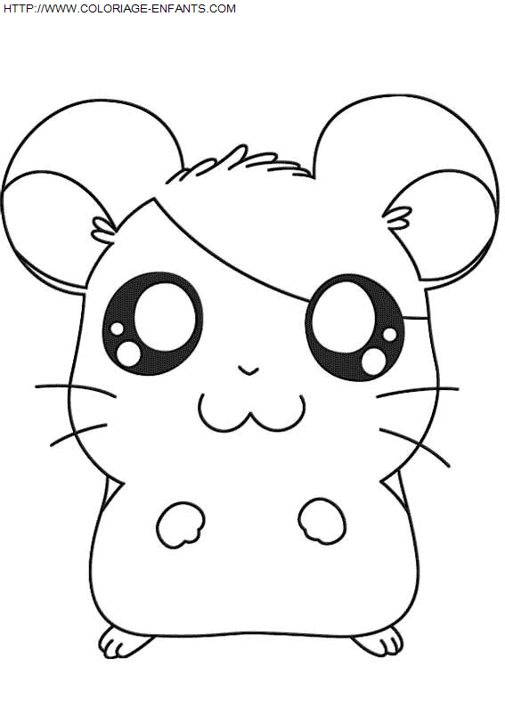 dibujo Hamtaro