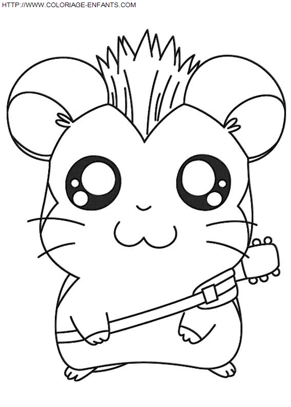 dibujo Hamtaro