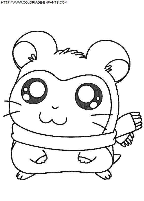 dibujo Hamtaro