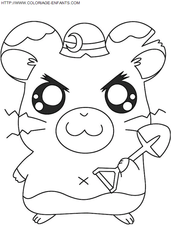 dibujo Hamtaro