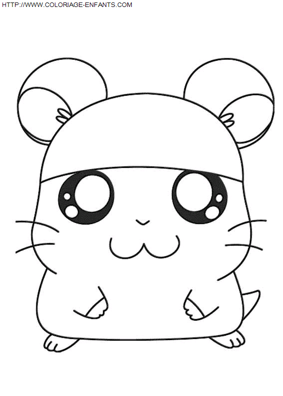 dibujo Hamtaro