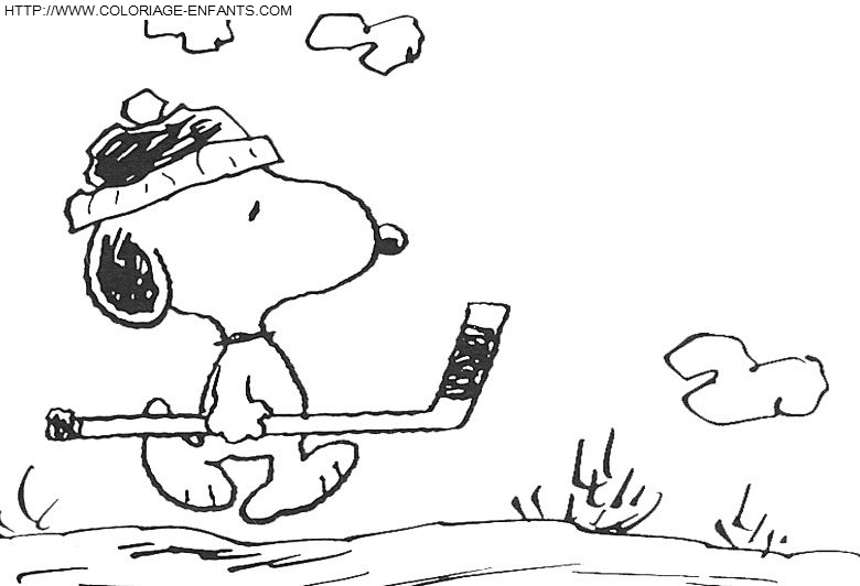 dibujo Snoopy