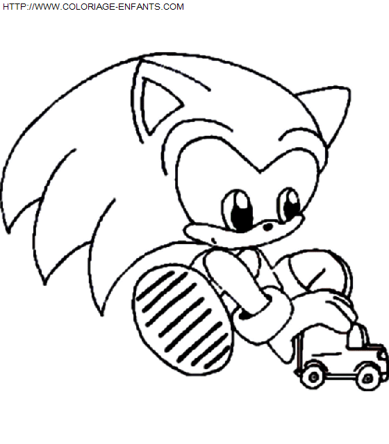 dibujo Sonic