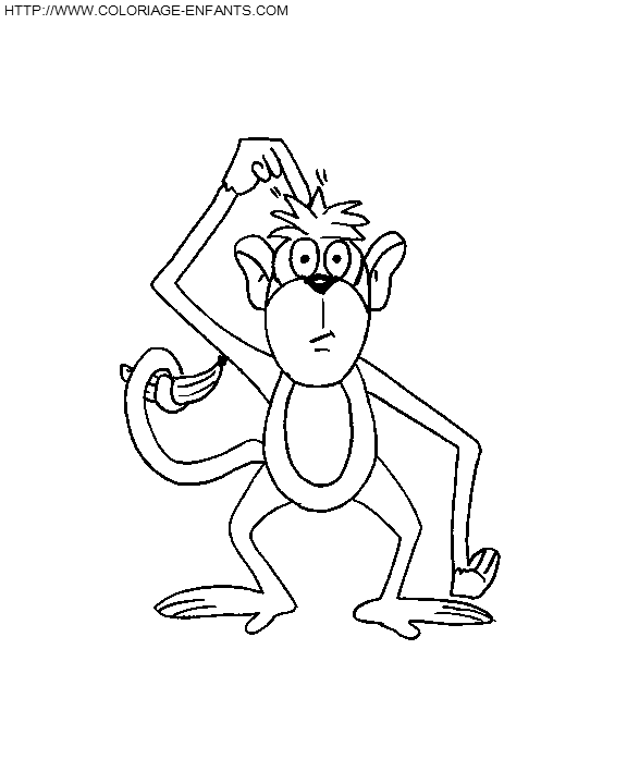 dibujo Monos