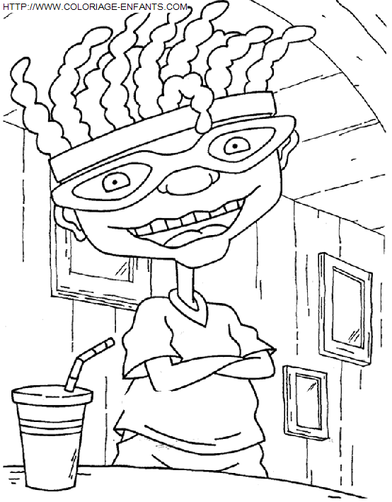 dibujo Rocket Power