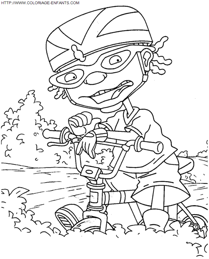 dibujo Rocket Power