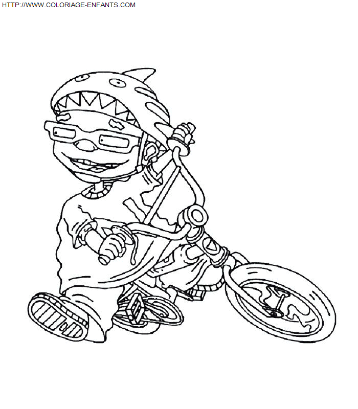 dibujo Rocket Power