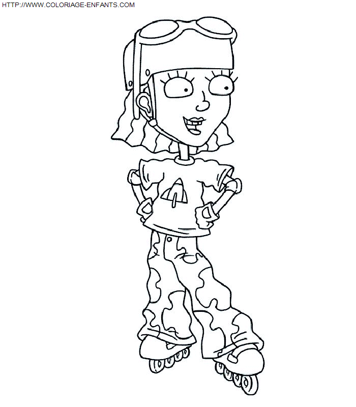 dibujo Rocket Power