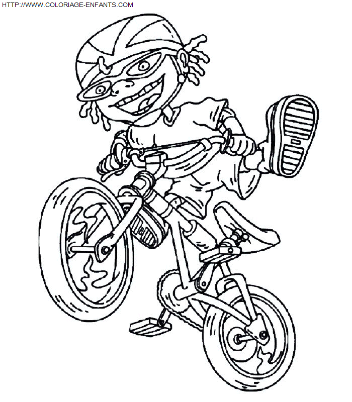 dibujo Rocket Power