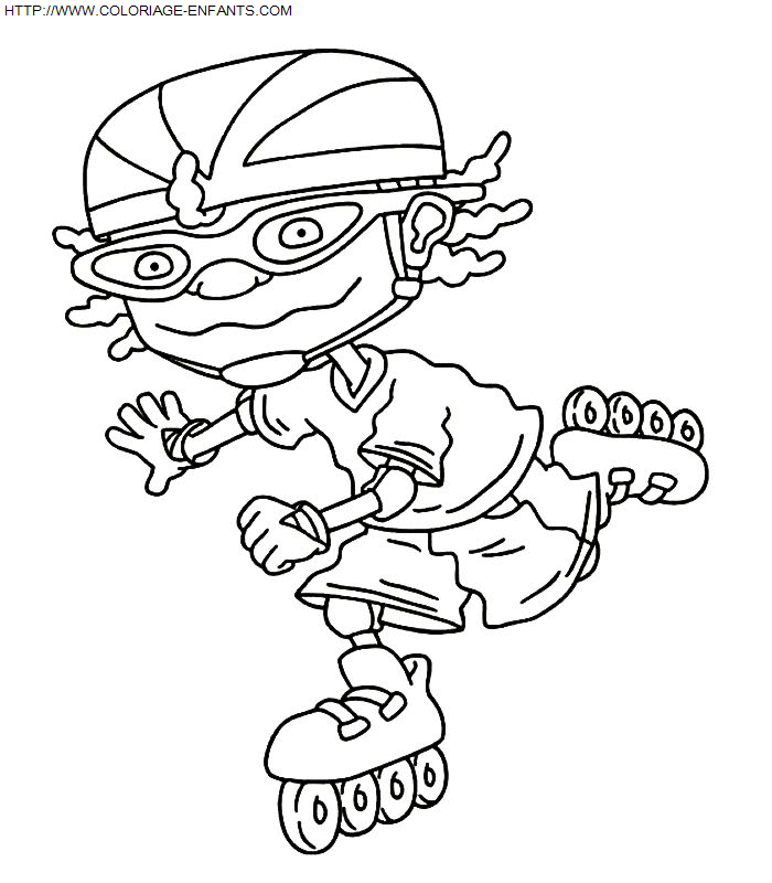 dibujo Rocket Power