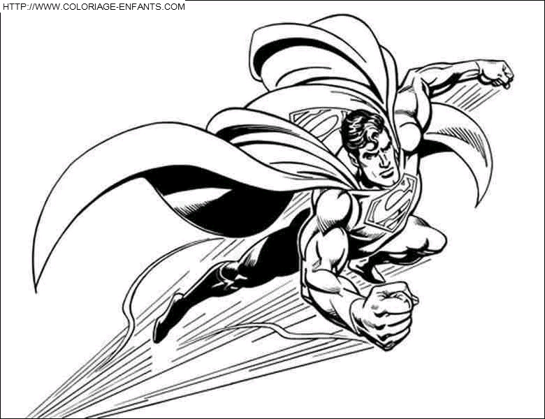 dibujo Superman