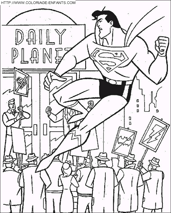 dibujo Superman