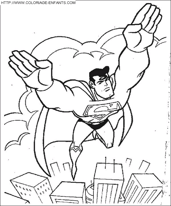 dibujo Superman