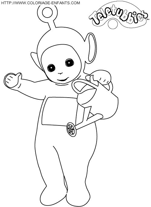 dibujo Teletubbies