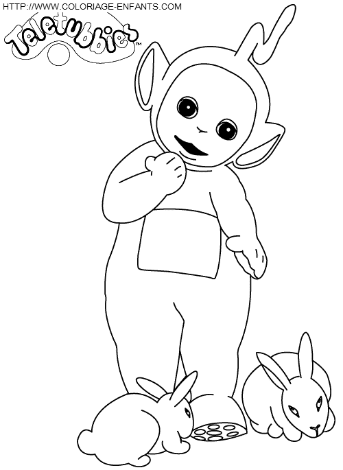 dibujo Teletubbies