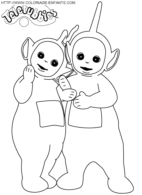 dibujo Teletubbies