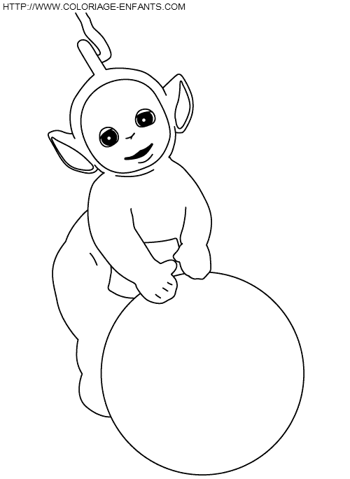 dibujo Teletubbies
