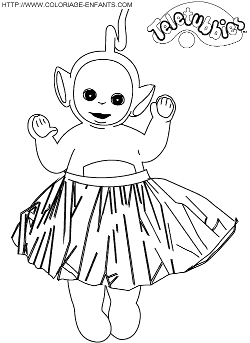 dibujo Teletubbies