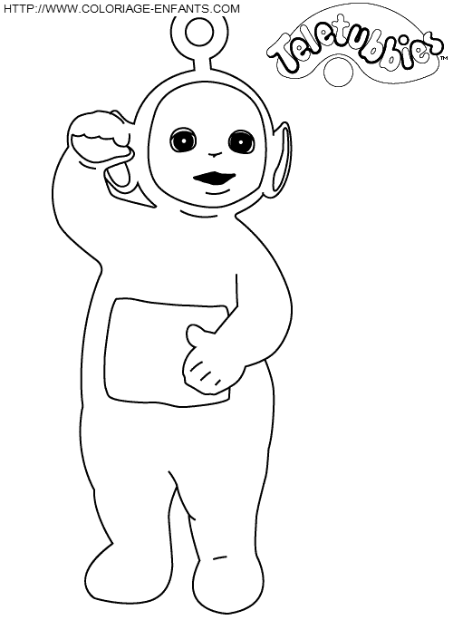 dibujo Teletubbies