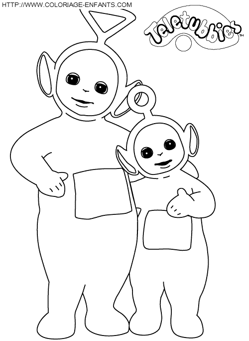 dibujo Teletubbies