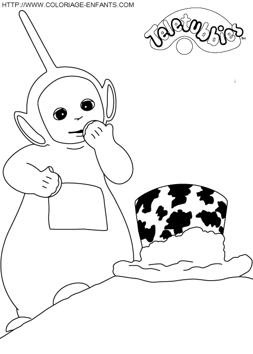 dibujo Teletubbies