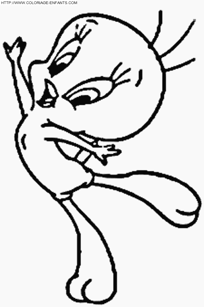dibujo Piolin y Silvestre