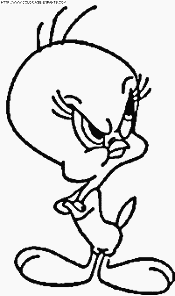 dibujo Piolin y Silvestre