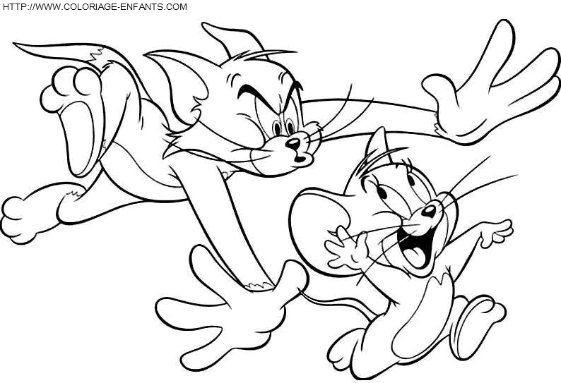 dibujo Tom y Jerry