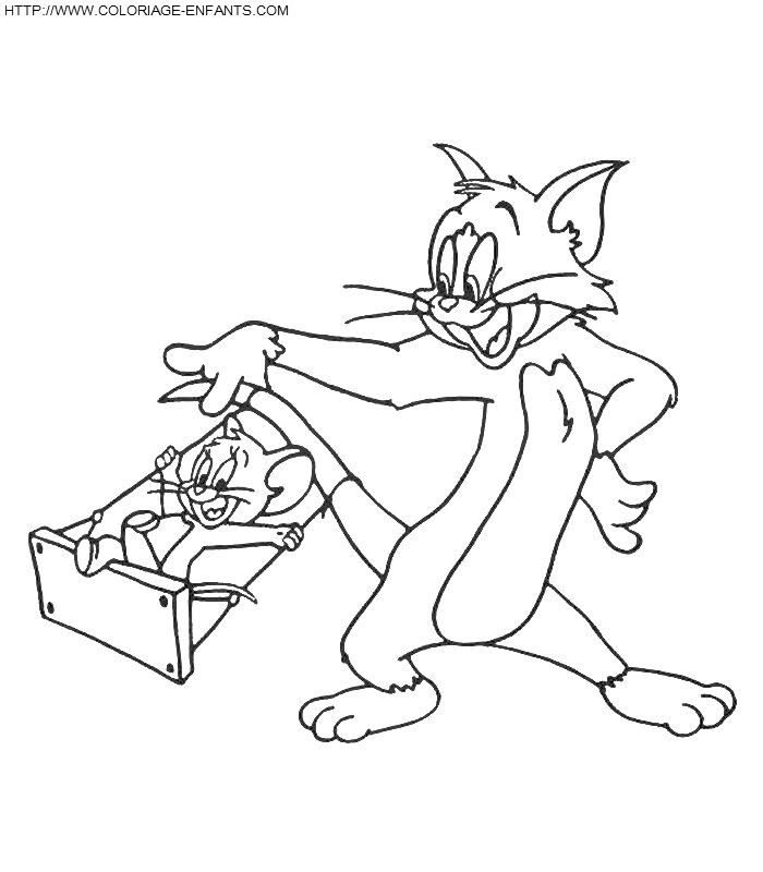 dibujo Tom y Jerry