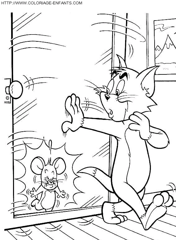 dibujo Tom y Jerry