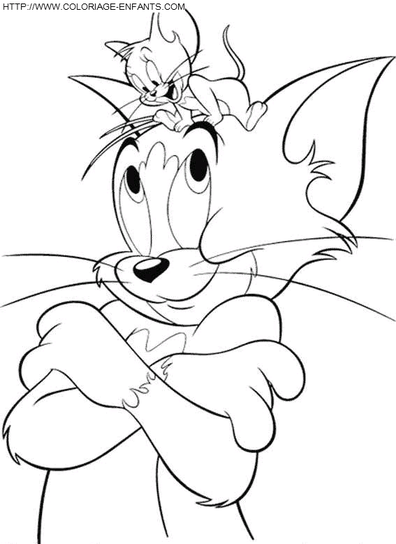 dibujo Tom y Jerry