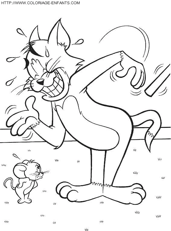 dibujo Tom y Jerry