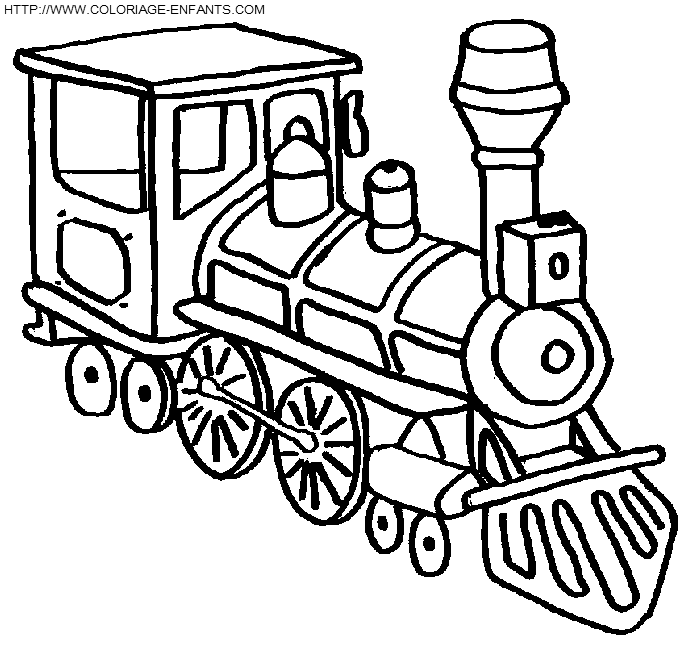 dibujo Tren