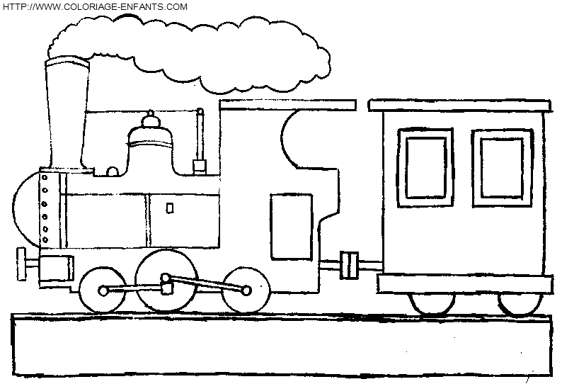 dibujo Tren