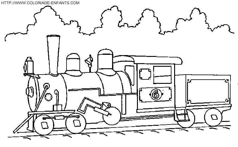 dibujo Tren