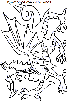 dibujo dragones