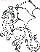 dibujo dragones